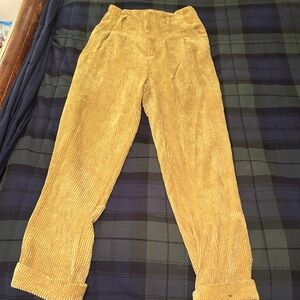 Wild Fable Corduroy Pants in Mustard Yellow